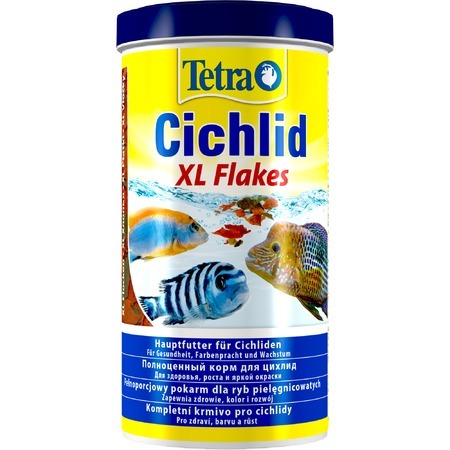 Tetra Cichlid XL Flakes крупные хлопья 1л (R) от зоомагазина Дино Зоо