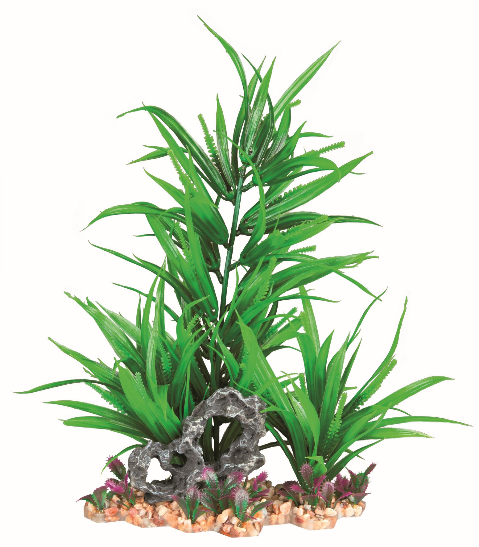 Растение пластиковое 23см. для аквариума Trixie от зоомагазина Дино Зоо