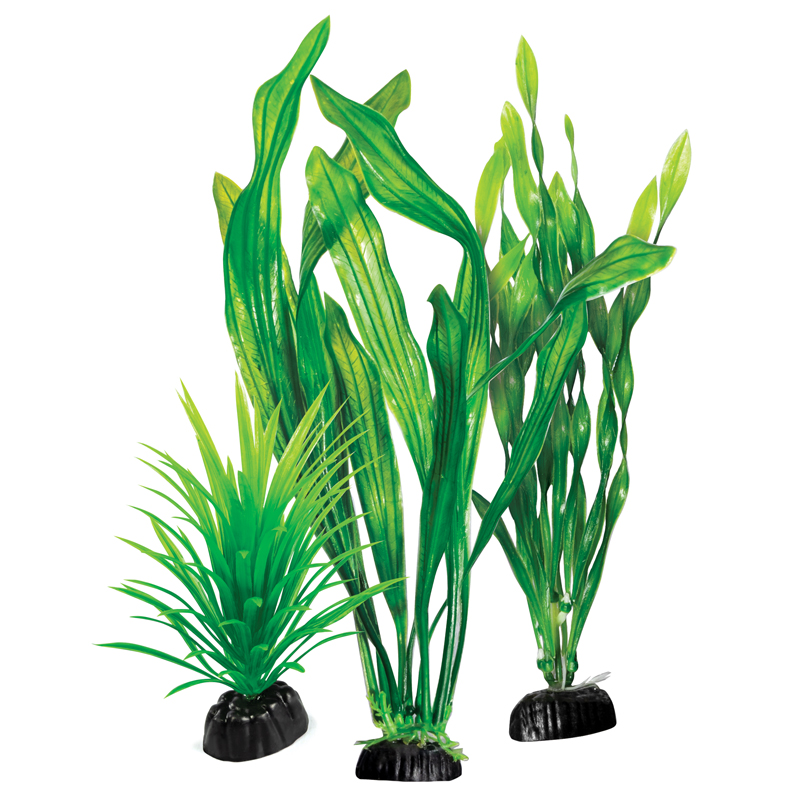 Растения зеленые (набор 3шт), 100мм Laguna
