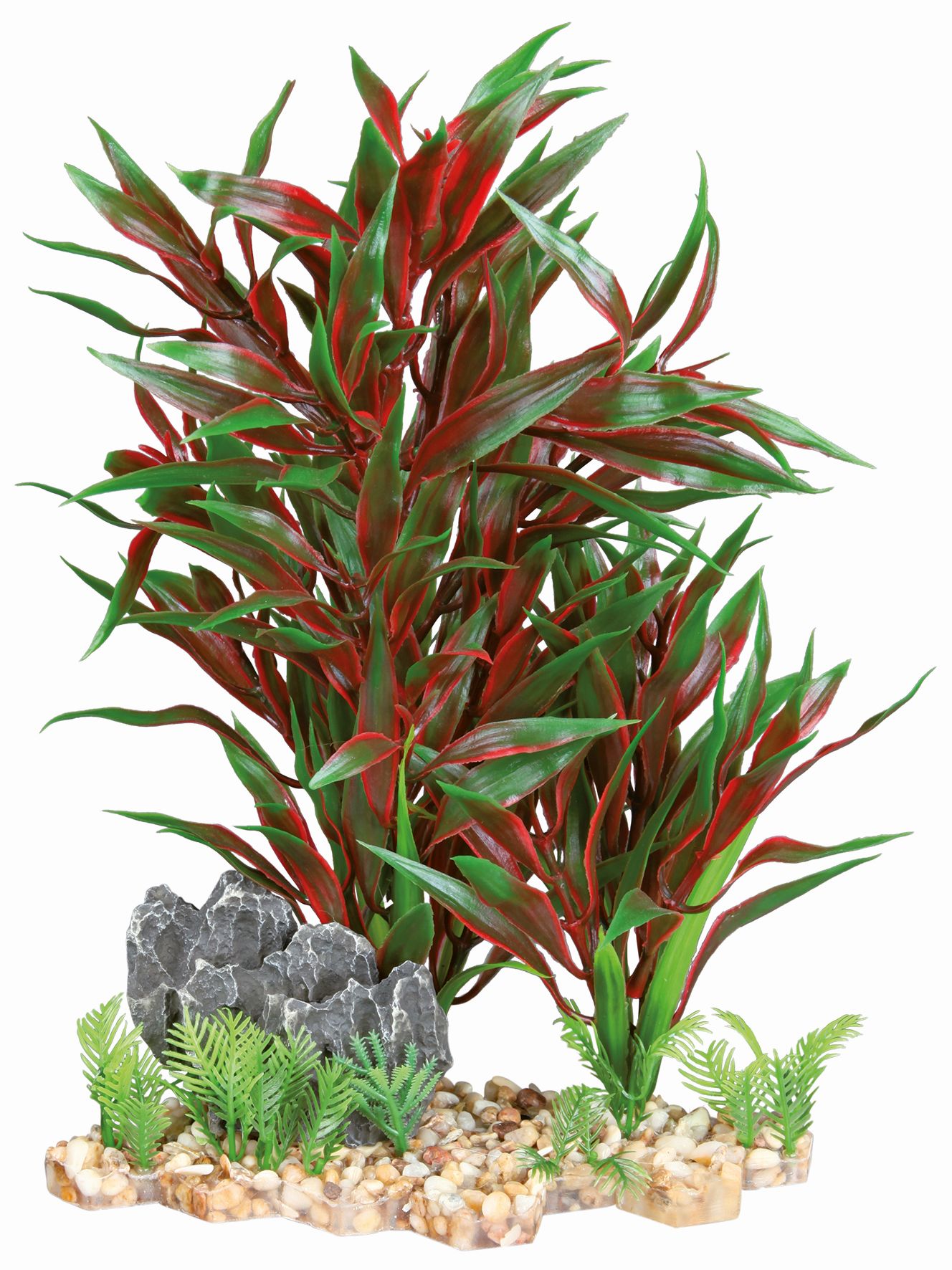 Растение пластиковое 28см. для аквариума Trixie от зоомагазина Дино Зоо
