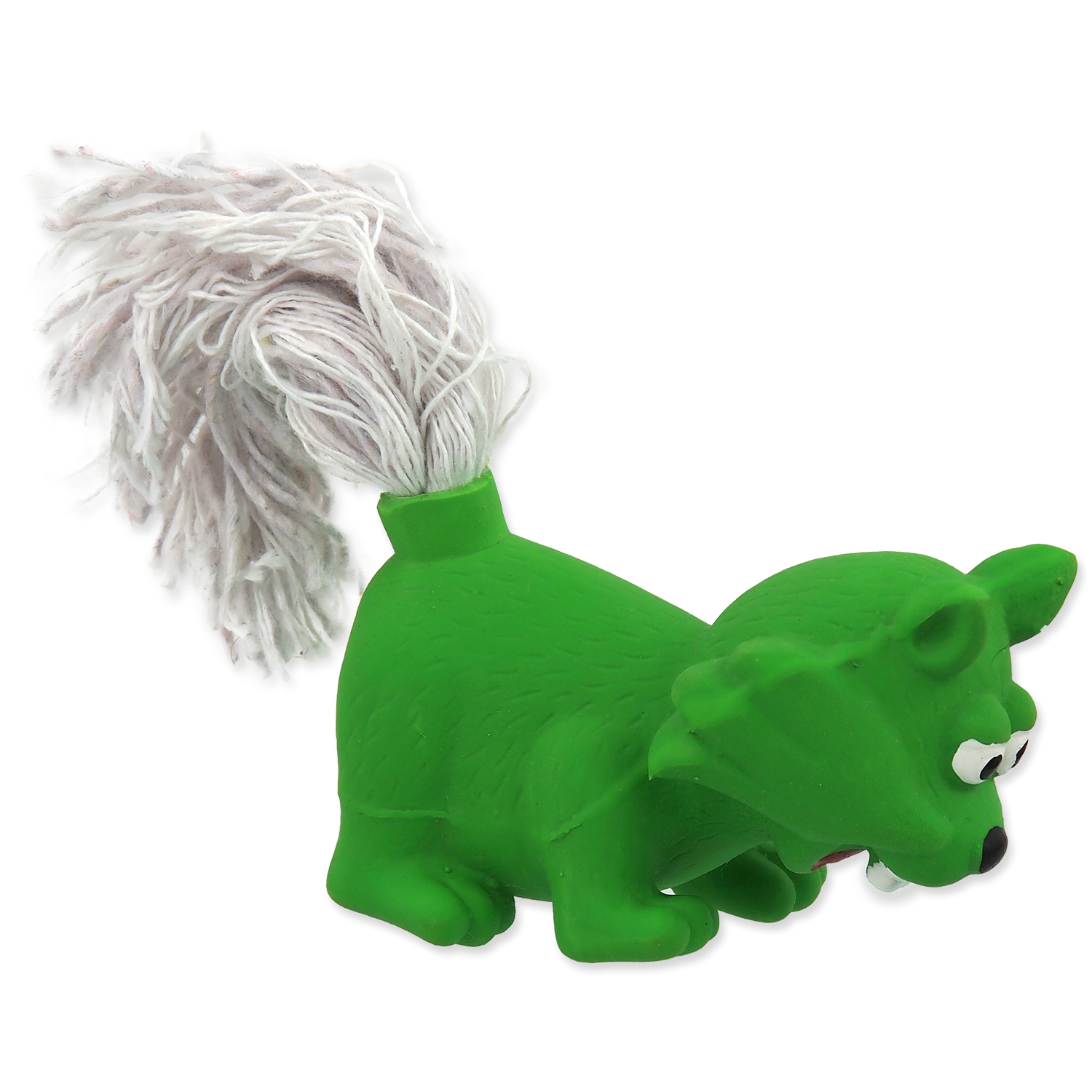 Игрушка для собак латекс мини кошка синий со звуком, 7 см Dog Fantasy от зоомагазина Дино Зоо