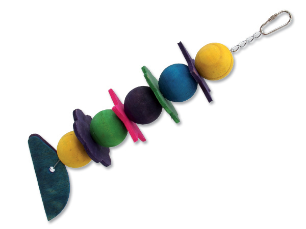 Аксессуары для птичих клеток игрушка с шариками 30 см