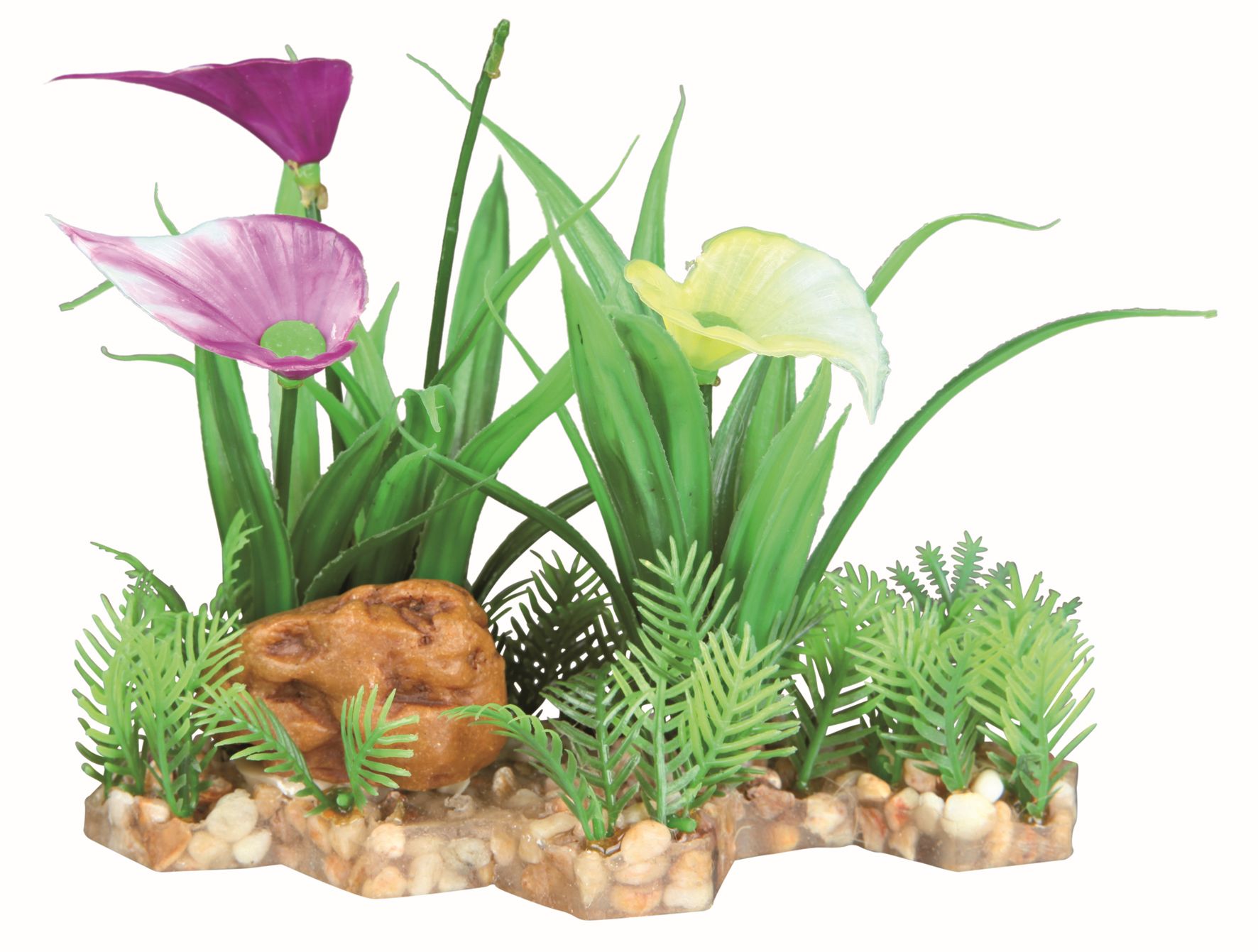 Растение пластиковое 13см. для аквариума Trixie от зоомагазина Дино Зоо