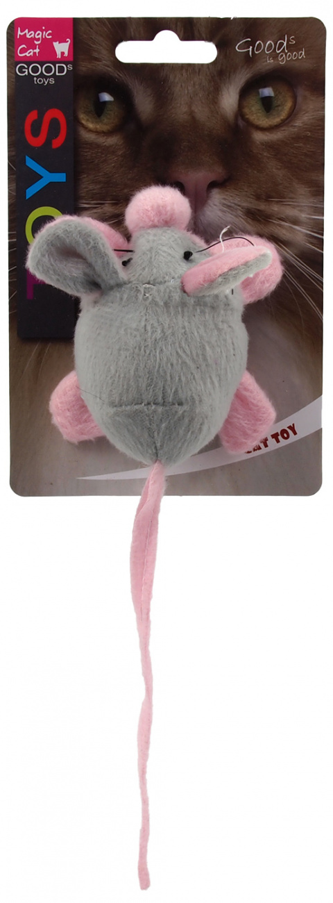 Игрушка для кошек серая мышь, Magic Cat от зоомагазина Дино Зоо
